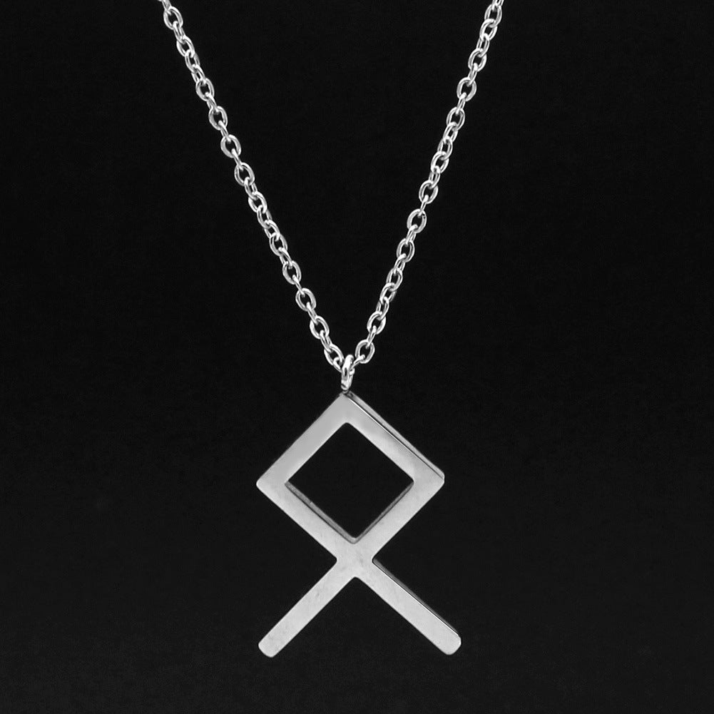 Special-interest Design Creative 24 Rune Necklace