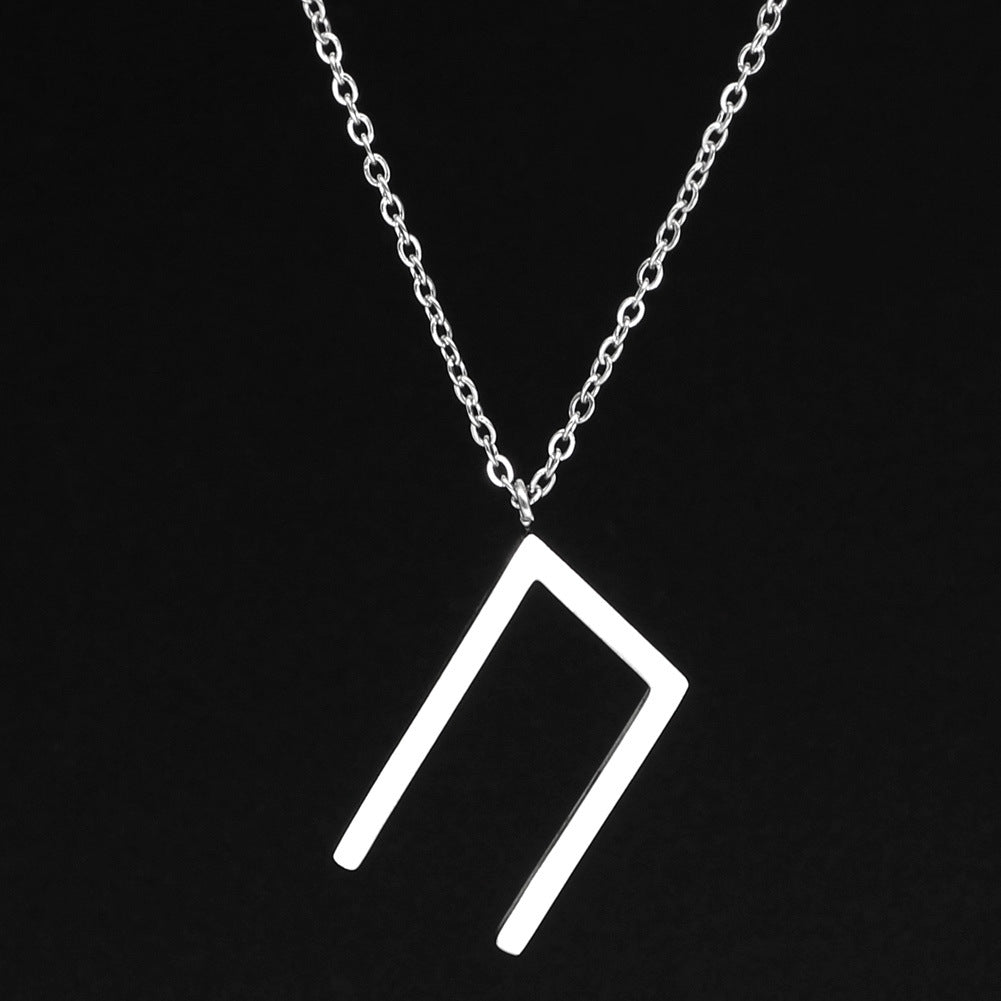 Special-interest Design Creative 24 Rune Necklace