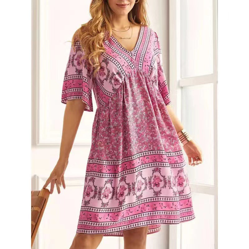 Summer Vacation National Style Dress