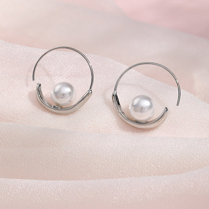 Women's Fashion Vintage Pearl Ear Ring