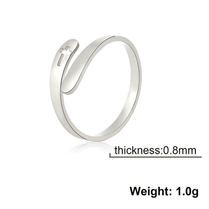 Simple Fashion Stainless Steel Ring