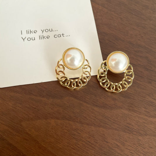 Small Exquisite Korean Earrings Cold Style