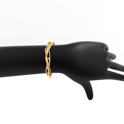 Hip Hop Geometric Simple Personality Snake Bones Chain Bracelet