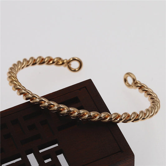 Women's Fashion Retro Twisted Bracelet