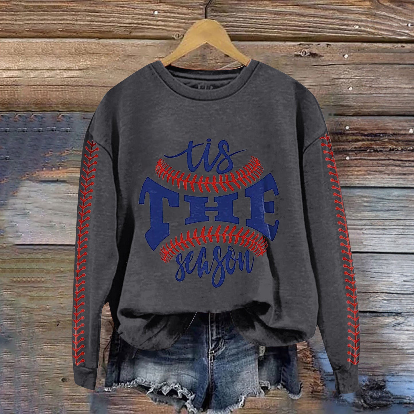 Letter Printed Men And Women Simple Printed Sweater