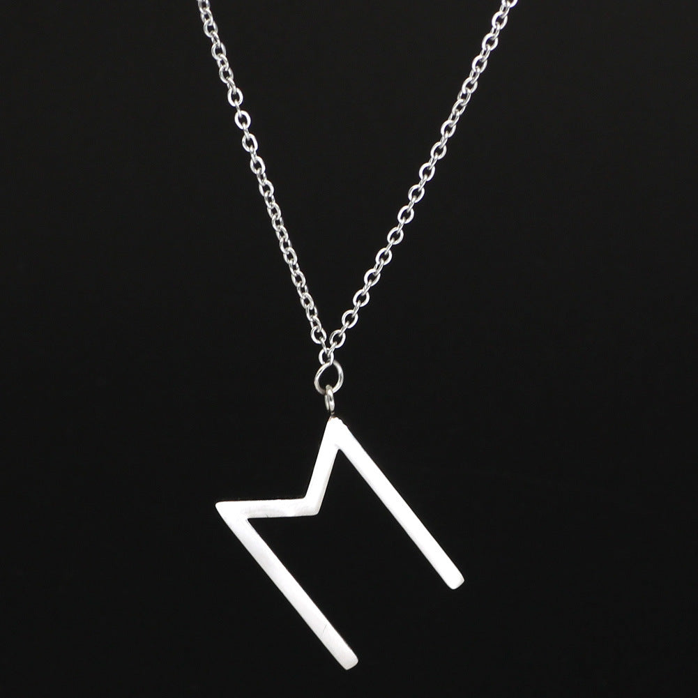 Special-interest Design Creative 24 Rune Necklace