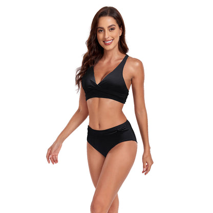 New Split Swimsuit Lady Sexy Halter Bikini Swimsuit