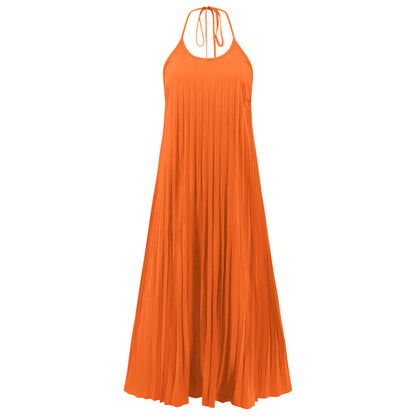 Ladies Fashion Personality Pleated Dress