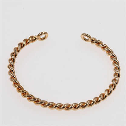 Women's Fashion Retro Twisted Bracelet