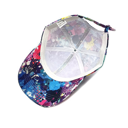 Spring And Summer Printing Sun-proof Trendy Hip Hop Painted Peaked Cap