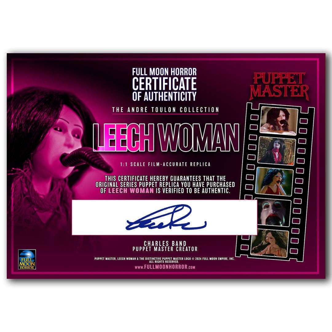 Full Moon Features - The Andre Toulon Puppet Master Replica Collection - LEECH WOMAN