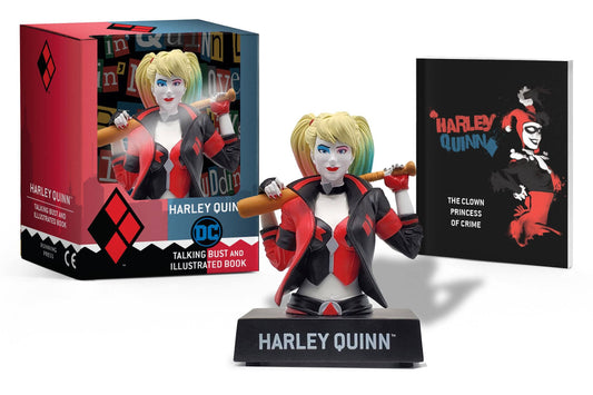 Hachette Book Group - Harley Quinn Talking Figure And Illustrated Book