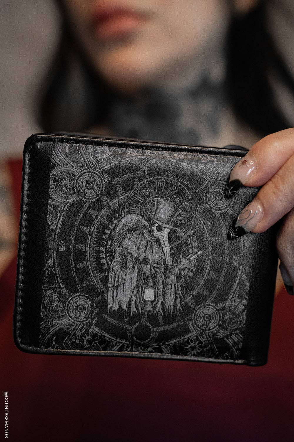 vampirefreaks - Plague Doctor Bifold Wallet w/ Chain