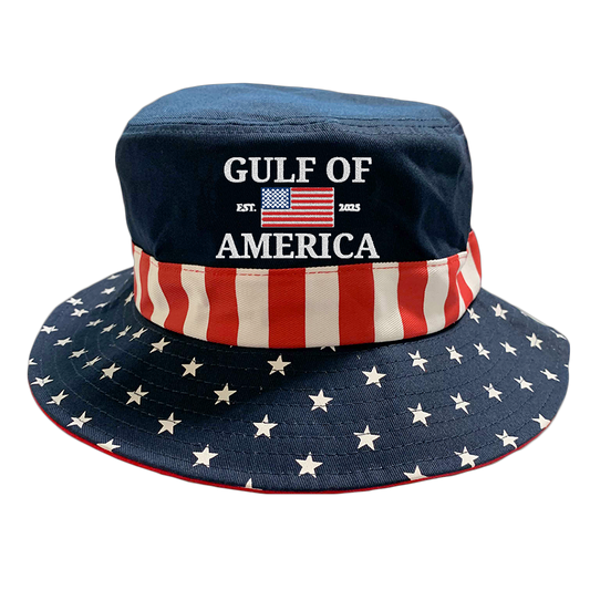 I Love My Freedom - Gulf of America Bucket Hat - 3889