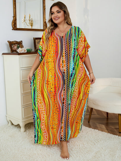 Loose Plus Size Vacation Robe Bikini Cover