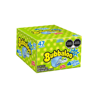 Food Crush Corp - Bubbaloo Mora Ácida- Berry Burst Mexican Candy (Cases of 47)