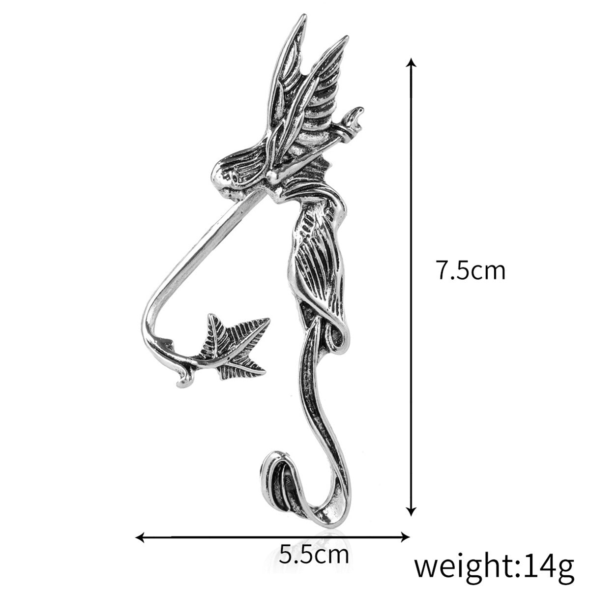 Fashion Fairy Wings Dragon Ear Hanging