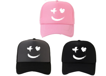 Face Peaked Cap Sunshade Baseball Cap Outdoor Riding Printing