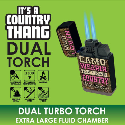 Novelty Brands - BIG BUBBA REFILLABLE TORCH LIGHTER 10 PIECES PER DISPLAY