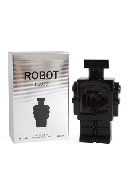 MYS Wholesale Inc - Robot Black Spray Cologne Eau De Toilette for Men