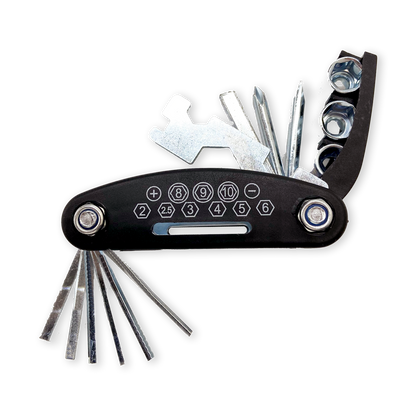 Novelty Brands - 16 in 1 Tool Multi Tool - 6 Pieces Per Retail Ready Display