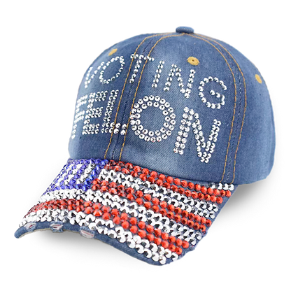 I Love My Freedom - Voting Felon - Bedazzled Hat - 2703