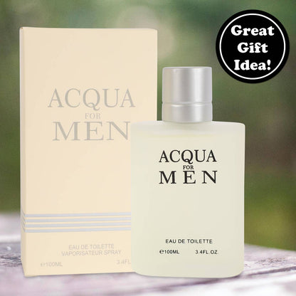 MYS Wholesale Inc - Acqua For Men Spray Cologne Eau de Toilette For Men
