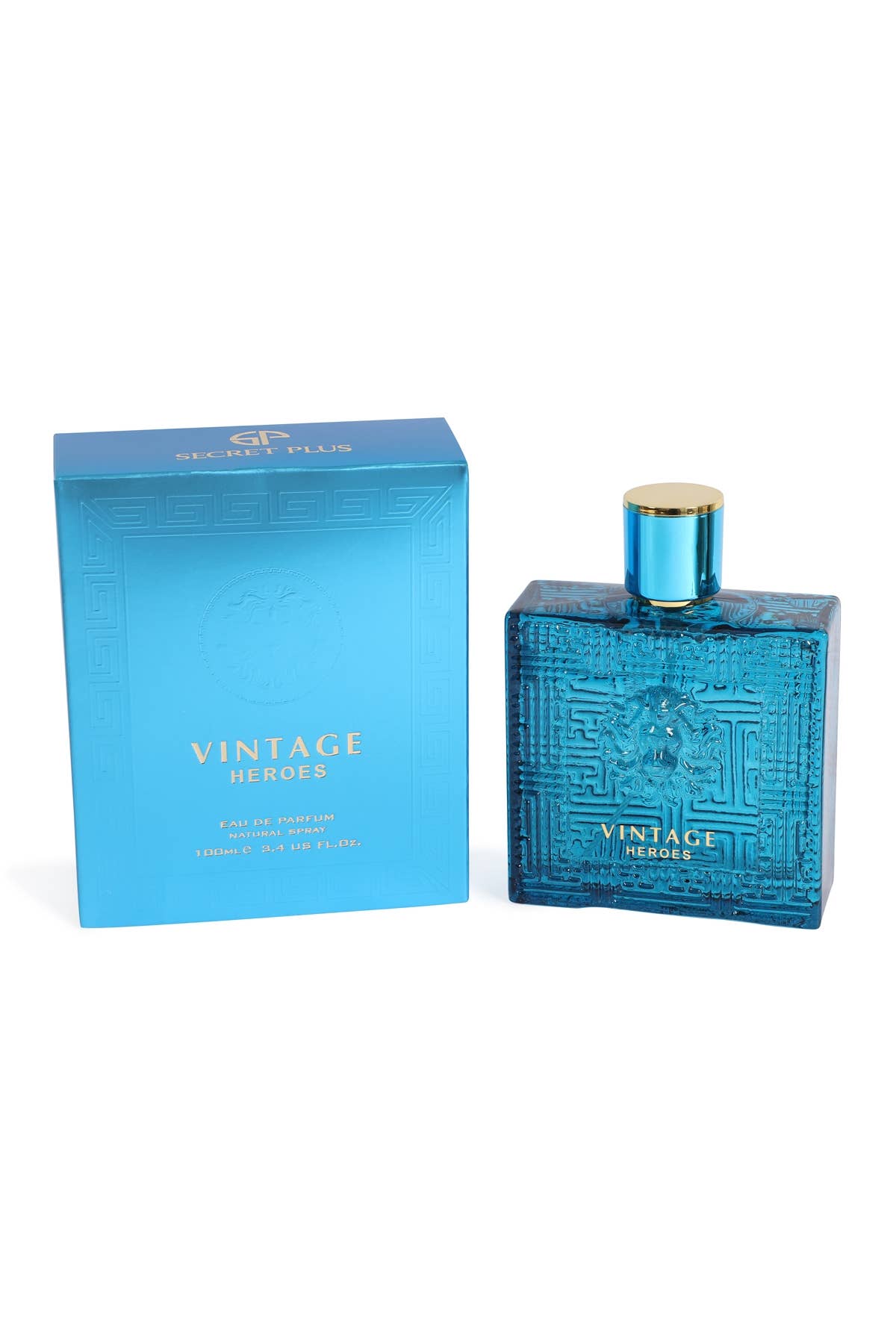 MYS Wholesale Inc - Vintage Heroes Spray Cologne Eau de Parfum For Men