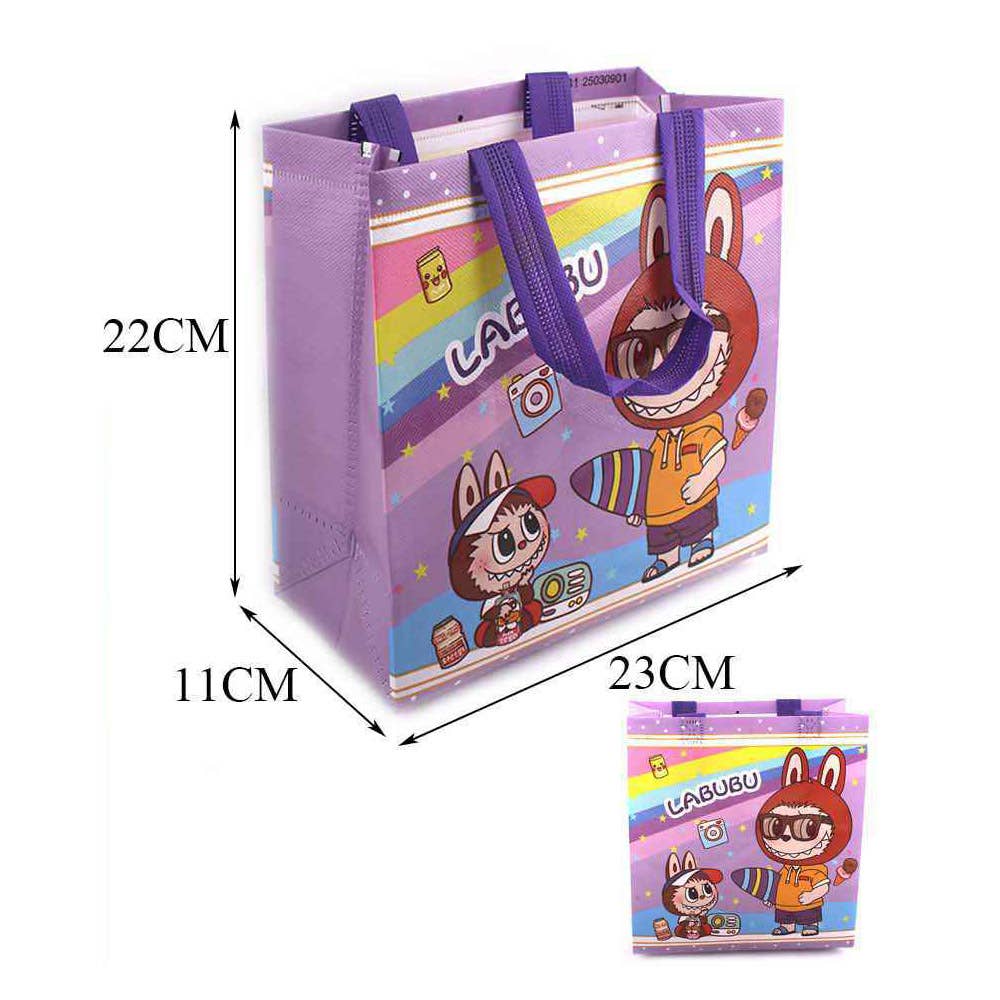Sensibling Corp. - 12PCS - Monster Bunny Character Printed Reusable Bags