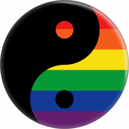 Square Deal Recordings & Supplies - Magnet - Yin Yang - Two Color Options: Black / White