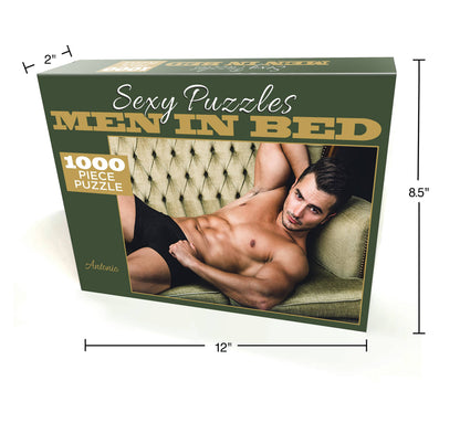 Little Genie Productions - ***SALE*** Sexy Men in Bed Puzzle - Antonio