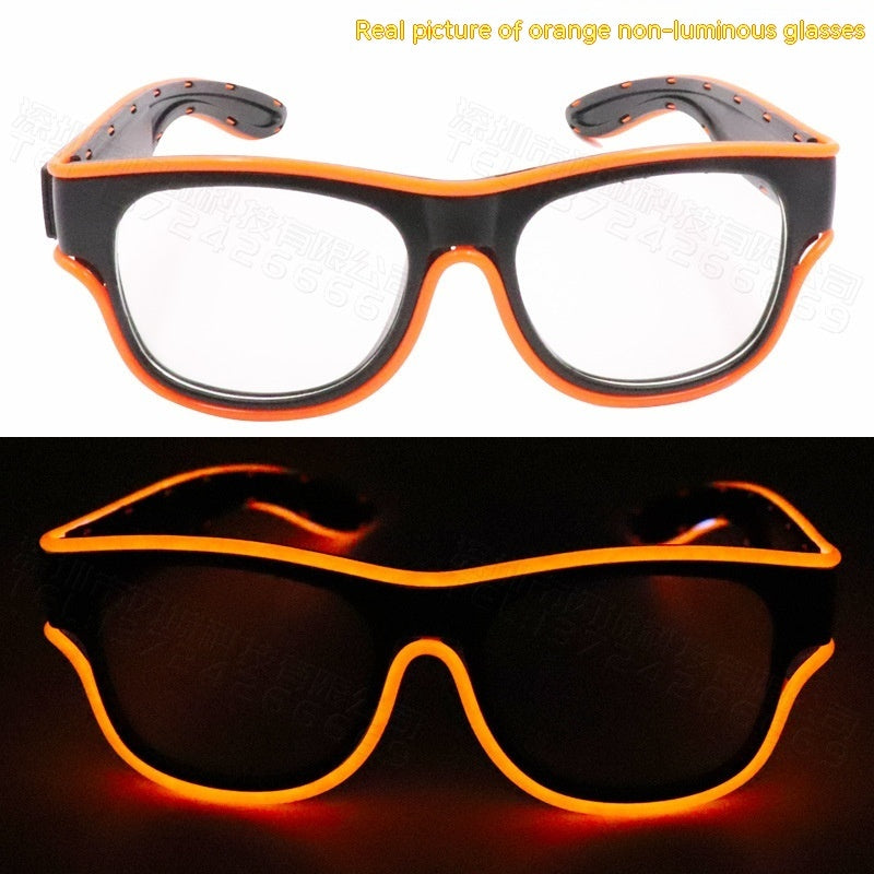 USB Charging Wireless Luminous Glasses