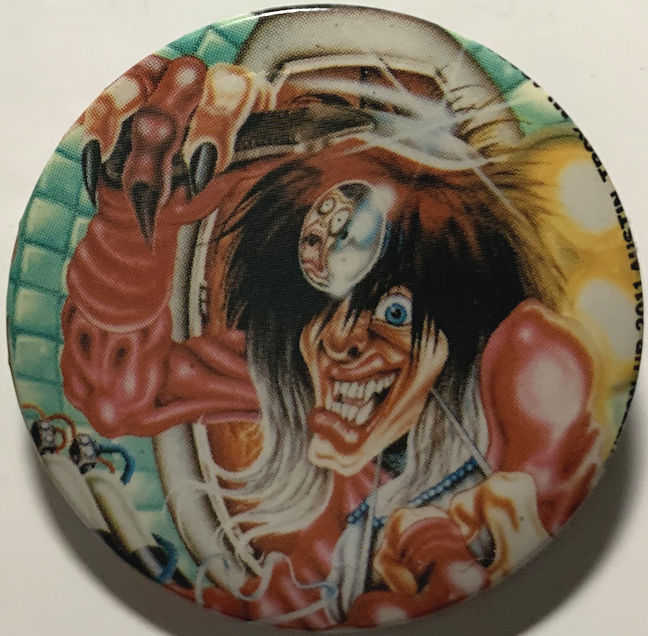 1989 Licensed Motley Crue Pinback Button from "Button-Up"
