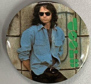 1989 The Doors Jim Morrison Licensed Pinback Button from "Button-Up"