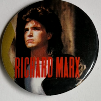 1989 Richard Marx Pinback Button from "Button-Up"