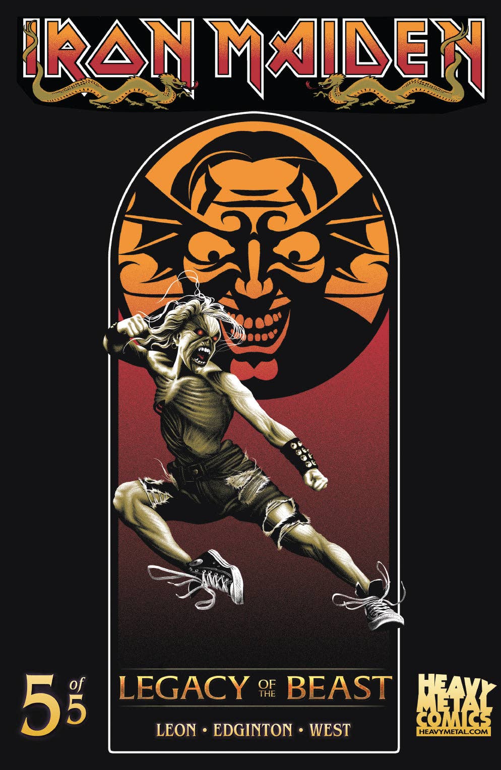 Heavy Metal - Iron Maiden Legacy of the Beast - Issue #5 - Cover B