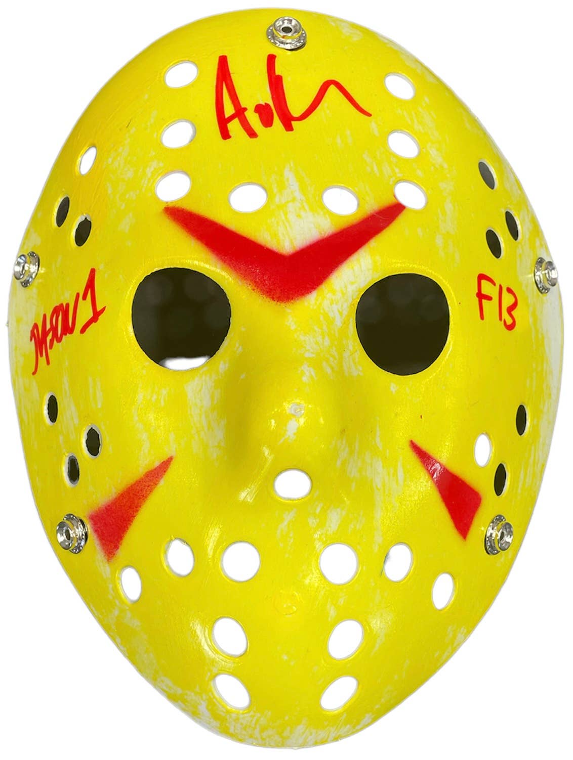 Hollywood Collectibles - Ari Lehman "Jason 1 & F13" Autographed Jason Plastic Mask