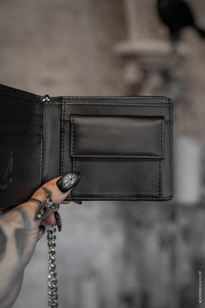 vampirefreaks - Fuck Off Bifold Wallet w/ Chain
