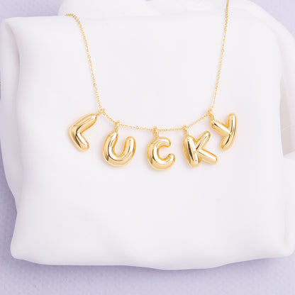 26 English Letter Pendant Letter Necklace