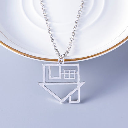 Hip Hop Rock Band The Neighbourhood THE NBHD Logo House Pendant Necklace