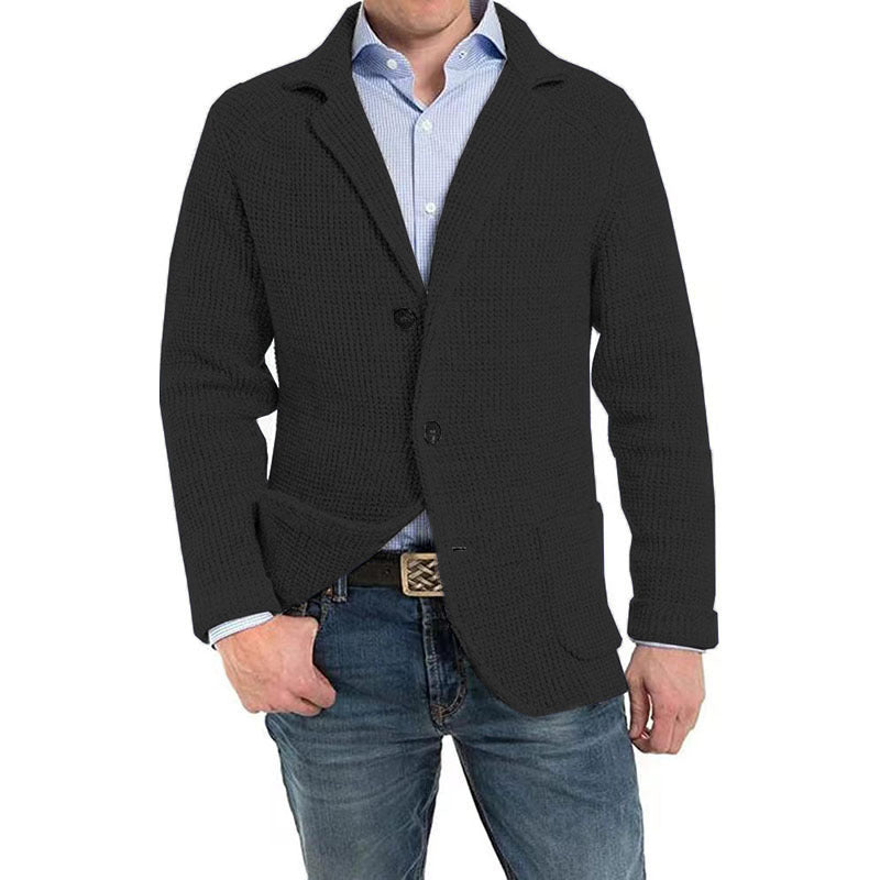 Fashion Men's Casual Knitted Cardigan Sweater