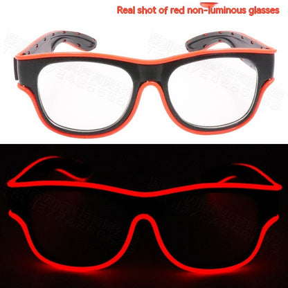 USB Charging Wireless Luminous Glasses