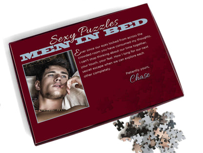 Little Genie Productions - ***SALE*** Sexy Men in Bed Puzzle  - Chase