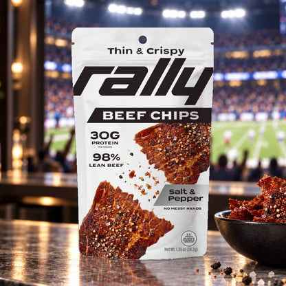Rally Protein - Rally Beef Chips Salt & Pepper