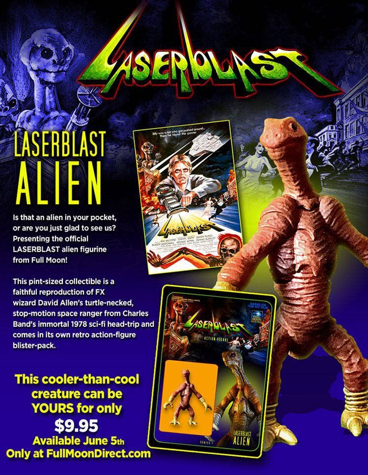 Full Moon Features - Laserblast Alien Action Figure