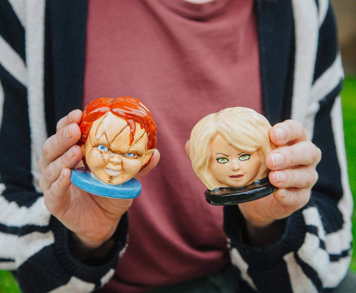 Toynk - Childs Play Chucky Bride Salt & Pepper Shaker Set