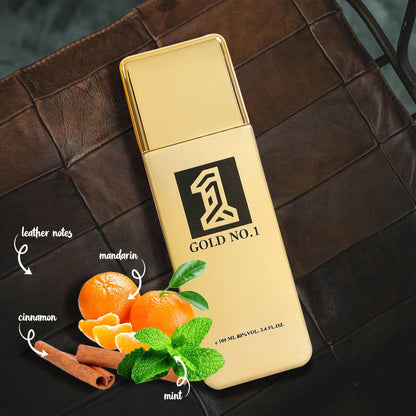 MYS Wholesale Inc - Gold No.1  Spray Cologne Eau De Parfum for Men