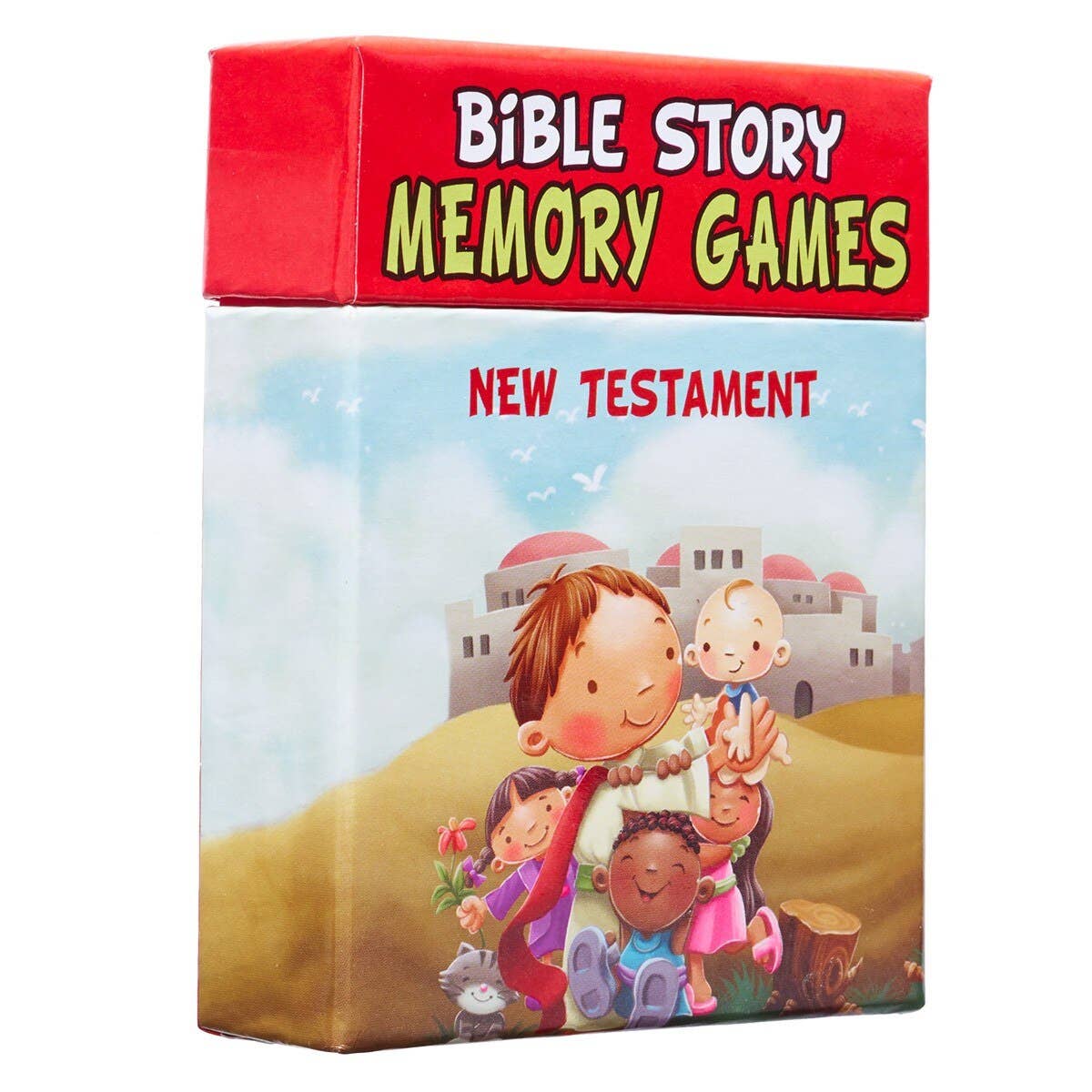 Christian Art Gifts - Card Box Bible Story Memory Games New Testament