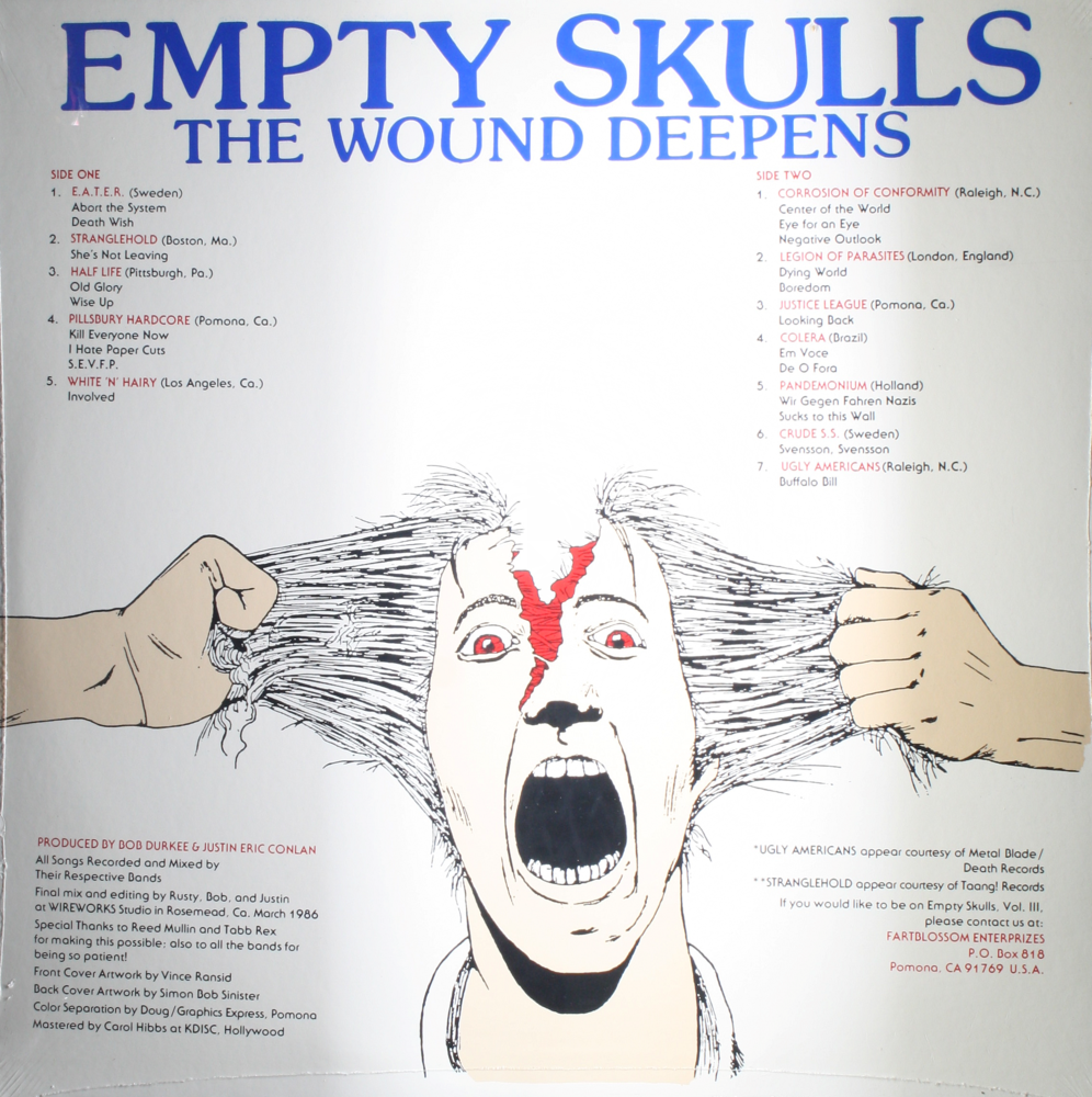 Square Deal Recordings & Supplies - Vinyl - Sealed 12" LP - VA - Empty Skulls, Vol. 2