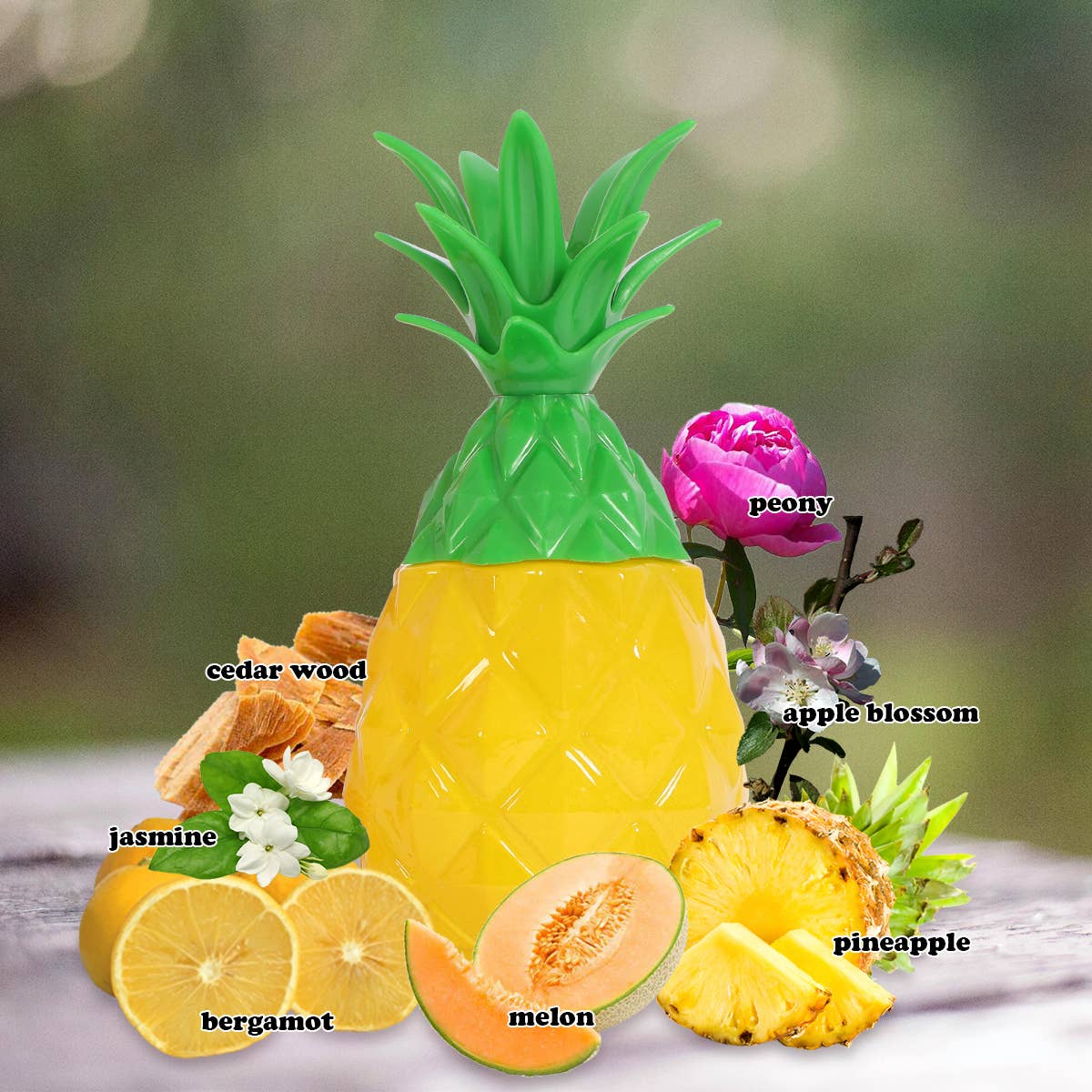 MYS Wholesale Inc - Pineapple Eau de Parfum Spray Perfume for Women